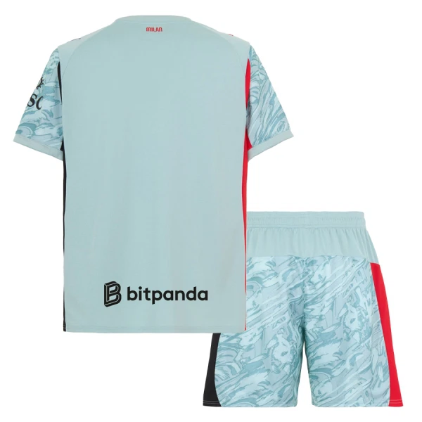 Kit De Football Gardien Milan AC Enfant 25/26 Bleu