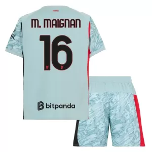 Kit De Football Gardien Milan AC M. Maignan 16 Enfant 25/26 Bleu