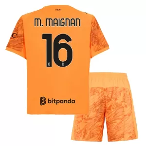 Kit De Football Gardien Milan AC M. Maignan 16 Enfant 25/26 Orange