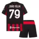 Kit De Football Milan AC João Félix 79 Enfant Domicile 25/26 Kit De Football Milan AC João Félix 79 Enfant Domicile 25/26