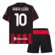 Kit De Football Milan AC Rafael Leão 10 Enfant Domicile 25/26 Kit De Football Milan AC Rafael Leão 10 Enfant Domicile 25/26