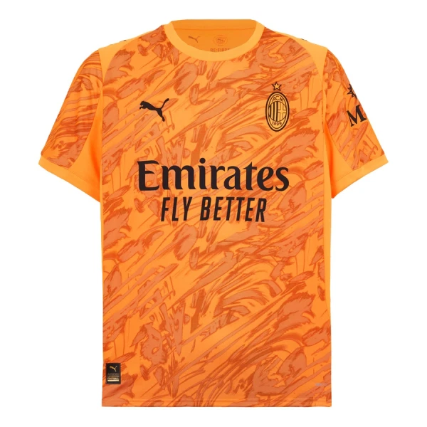 Maillot De Foot Gardien Milan AC 25/26 Orange Maillot De Foot Gardien Milan AC 25/26 Orange