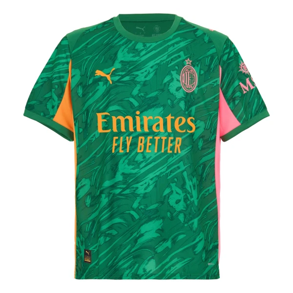 Maillot De Foot Gardien Milan AC 25/26 Vert Maillot De Foot Gardien Milan AC 25/26 Vert