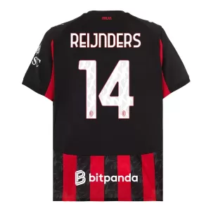 Maillot De Foot Milan AC Reijnders 14 Domicile 25/26