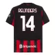 Maillot De Foot Milan AC Reijnders 14 Domicile 25/26 Maillot De Foot Milan AC Reijnders 14 Domicile 25/26