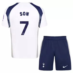 Kit De Football Tottenham Hotspur Heung-min Son 7 Enfant Domicile 25/26 Kit De Football Tottenham Hotspur Heung-min Son 7 Enfant Domicile 25/26