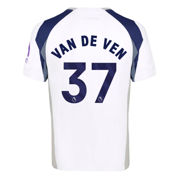 Maillot De Foot Tottenham Hotspur Van De Ven 37 Domicile 25/26 Maillot De Foot Tottenham Hotspur Van De Ven 37 Domicile 25/26