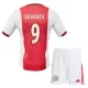 Kit De Football Ajax Amsterdam Brobbey 9 Enfant Domicile 25/26 Kit De Football Ajax Amsterdam Brobbey 9 Enfant Domicile 25/26