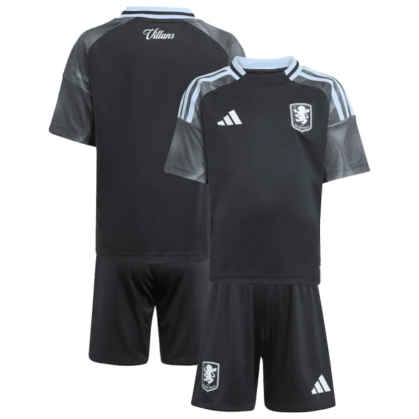 Kit De Football Aston Villa Enfant Extérieur 25/26 Kit De Football Aston Villa Enfant Extérieur 25/26