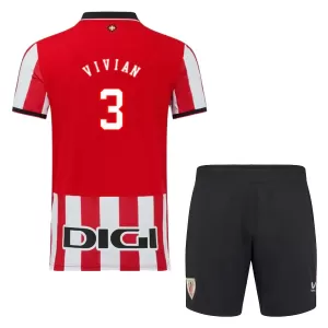 Kit De Football Athletic Bilbao Vivian 3 Enfant Domicile 25/26 Kit De Football Athletic Bilbao Vivian 3 Enfant Domicile 25/26