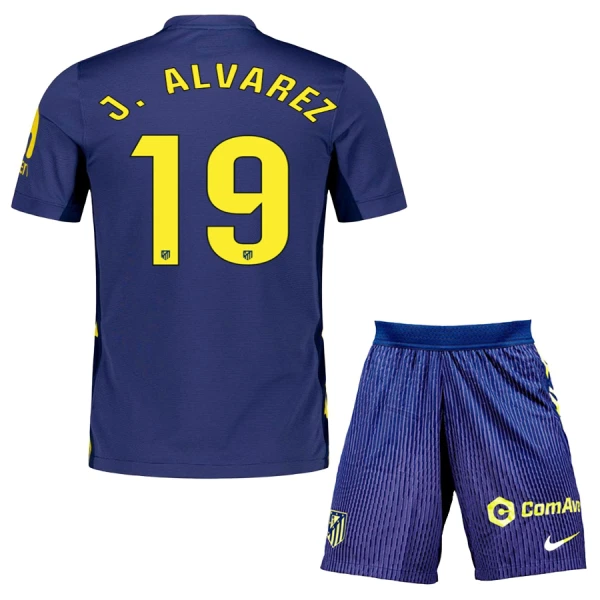 Kit De Football Atlético Madrid Julián Álvarez 19 Enfant Extérieur 25/26 Kit De Football Atlético Madrid Julián Álvarez 19 Enfant Extérieur 25/26