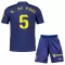 Kit De Football Atlético Madrid Rodrigo de Paul 5 Enfant Extérieur 25/26