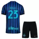 Kit De Football Inter Milan Barella 23 Enfant Domicile 25/26 Kit De Football Inter Milan Barella 23 Enfant Domicile 25/26