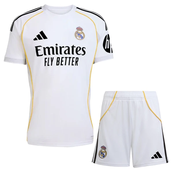 Kit De Football Real Madrid Enfant Domicile 25/26 Kit De Football Real Madrid Enfant Domicile 25/26