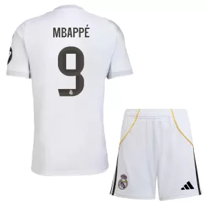 Kit De Football Real Madrid Kylian Mbappé 9 Enfant Domicile 25/26