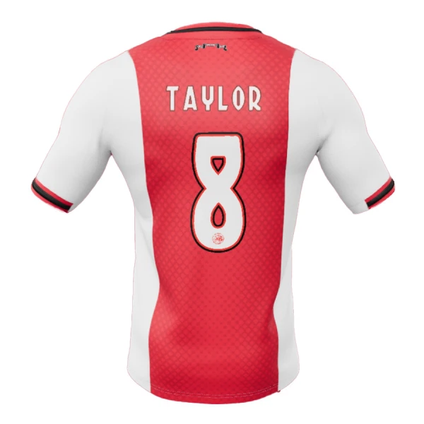 Maillot De Foot Ajax Amsterdam Taylor 8 Domicile 25/26 Maillot De Foot Ajax Amsterdam Taylor 8 Domicile 25/26