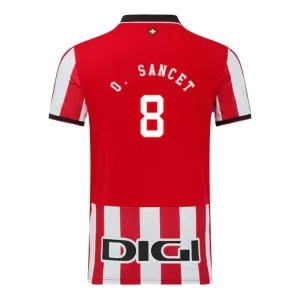 Maillot De Foot Athletic Bilbao O. Sancet 8 Domicile 25/26