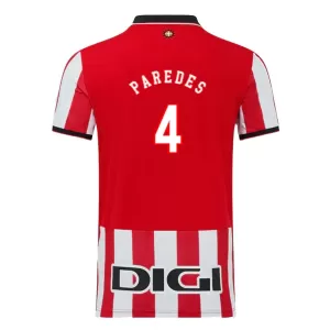 Maillot De Foot Athletic Bilbao Paredes 4 Domicile 25/26