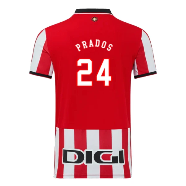 Maillot De Foot Athletic Bilbao Prados 24 Domicile 25/26 Maillot De Foot Athletic Bilbao Prados 24 Domicile 25/26