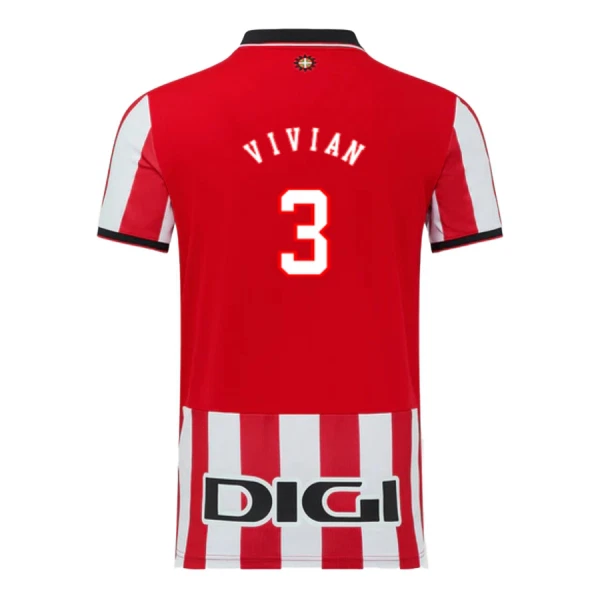 Maillot De Foot Athletic Bilbao Vivian 3 Domicile 25/26 Maillot De Foot Athletic Bilbao Vivian 3 Domicile 25/26
