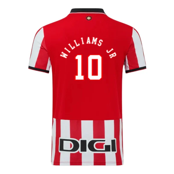 Maillot De Foot Athletic Bilbao Williams JR 10 Domicile 25/26 Maillot De Foot Athletic Bilbao Williams JR 10 Domicile 25/26