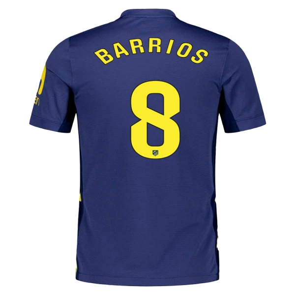 Maillot De Foot Atlético Madrid Barrios 8 Extérieur 25/26 Maillot De Foot Atlético Madrid Barrios 8 Extérieur 25/26