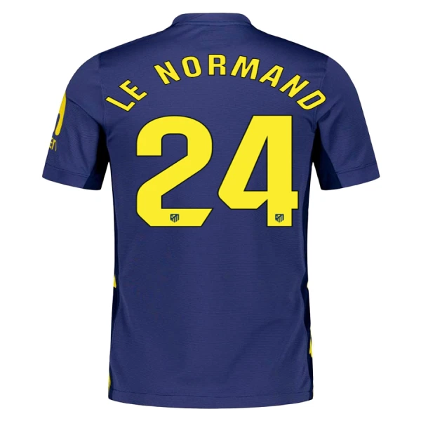 Maillot De Foot Atlético Madrid Le Normand 24 Extérieur 25/26 Maillot De Foot Atlético Madrid Le Normand 24 Extérieur 25/26