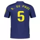 Maillot De Foot Atlético Madrid Rodrigo de Paul 5 Extérieur 25/26 Maillot De Foot Atlético Madrid Rodrigo de Paul 5 Extérieur 25/26