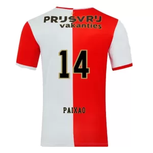 Maillot De Foot Feyenoord Rotterdam Paixao 14 Domicile 25/26