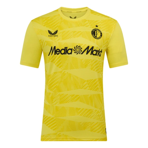 Maillot De Foot Gardien Feyenoord Rotterdam 25/26 Jaune Maillot De Foot Gardien Feyenoord Rotterdam 25/26 Jaune