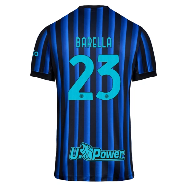 Maillot De Foot Inter Milan Barella 23 Domicile 25/26 Maillot De Foot Inter Milan Barella 23 Domicile 25/26