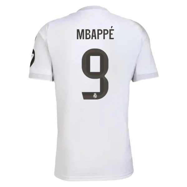Maillot De Foot Real Madrid Kylian Mbappé 9 Domicile 25/26 Maillot De Foot Real Madrid Kylian Mbappé 9 Domicile 25/26