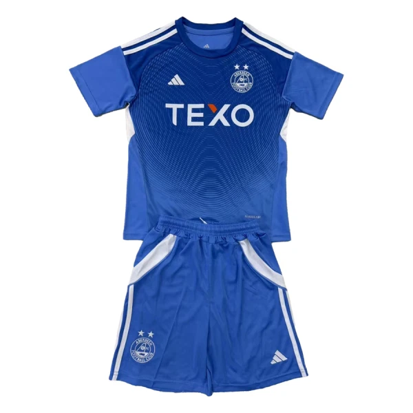 Kit De Football Gardien Aberdeen Enfant 25/26 Bleu Kit De Football Gardien Aberdeen Enfant 25/26 Bleu