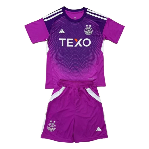 Kit De Football Gardien Aberdeen Enfant 25/26 Violet Kit De Football Gardien Aberdeen Enfant 25/26 Violet