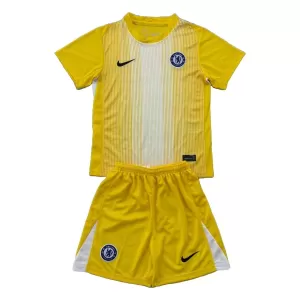 Kit De Football Gardien Chelsea Enfant 25/26 Jaune Kit De Football Gardien Chelsea Enfant 25/26 Jaune
