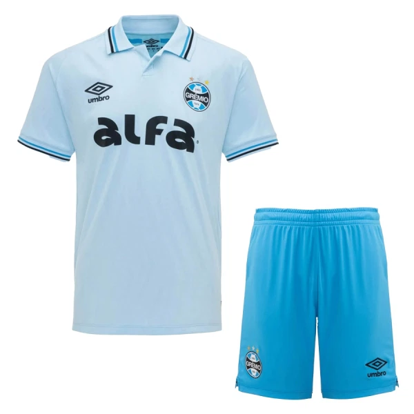 Kit De Football Grêmio FBPA Enfant Extérieur 25/26 Kit De Football Grêmio FBPA Enfant Extérieur 25/26