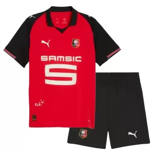 Kit De Football Stade Rennais Enfant Domicile 25/26 Kit De Football Stade Rennais Enfant Domicile 25/26