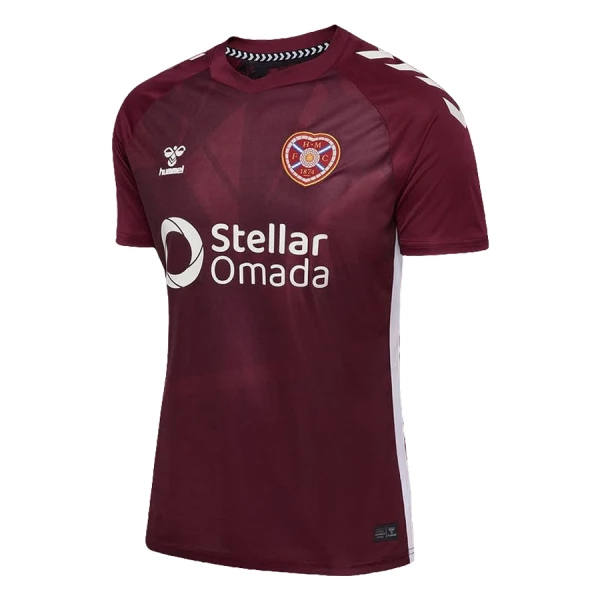 Maillot De Foot Heart of Midlothian Domicile 25/26 Maillot De Foot Heart of Midlothian Domicile 25/26