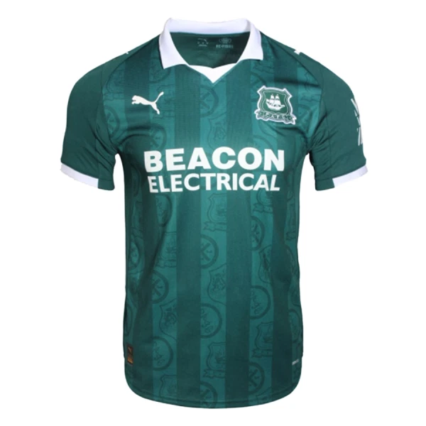 Maillot De Foot Plymouth Argyleh Domicile 25/26 Maillot De Foot Plymouth Argyleh Domicile 25/26