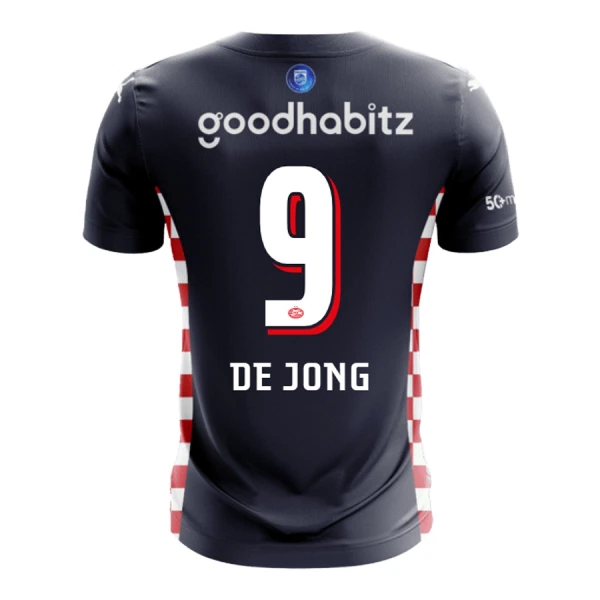 Maillot De Foot PSV Eindhoven De Jong 9 Extérieur 25/26 Maillot De Foot PSV Eindhoven De Jong 9 Extérieur 25/26