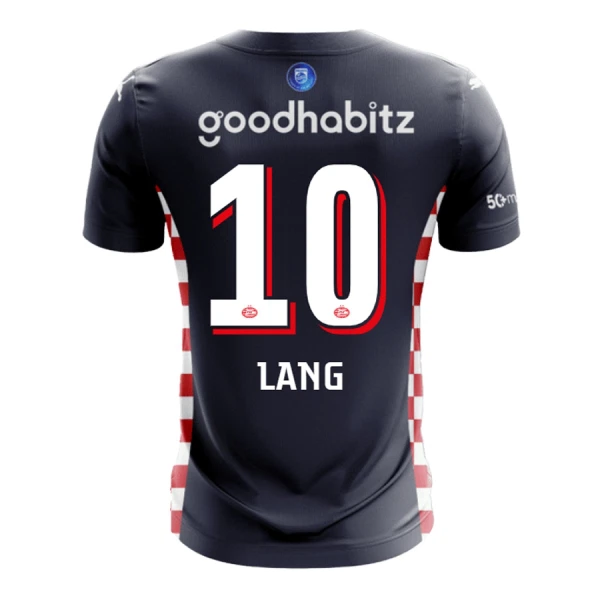 Maillot De Foot PSV Eindhoven Lang 10 Extérieur 25/26 Maillot De Foot PSV Eindhoven Lang 10 Extérieur 25/26