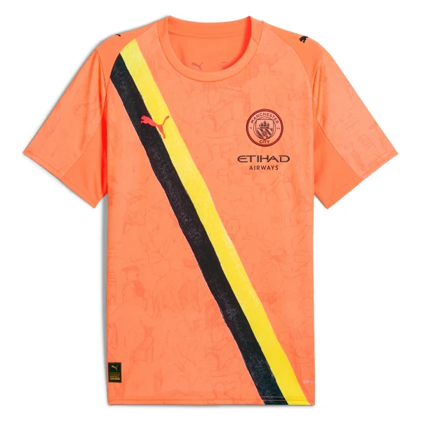 Maillot De Foot Gardien Manchester City KidSuper 25/26 Maillot De Foot Gardien Manchester City KidSuper 25/26