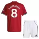 Kit De Football Manchester United Bruno Fernandes 8 Enfant Domicile 25/26 Kit De Football Manchester United Bruno Fernandes 8 Enfant Domicile 25/26