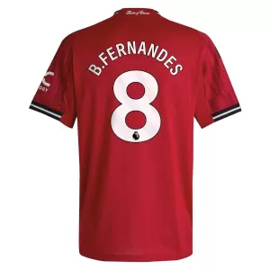 Maillot De Foot Manchester United Bruno Fernandes 8 Domicile 25/26