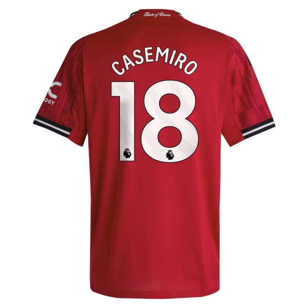 Maillot De Foot Manchester United Casemiro 18 Domicile 25/26 Maillot De Foot Manchester United Casemiro 18 Domicile 25/26