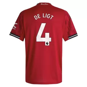 Maillot De Foot Manchester United Matthijs de Ligt 4 Domicile 25/26