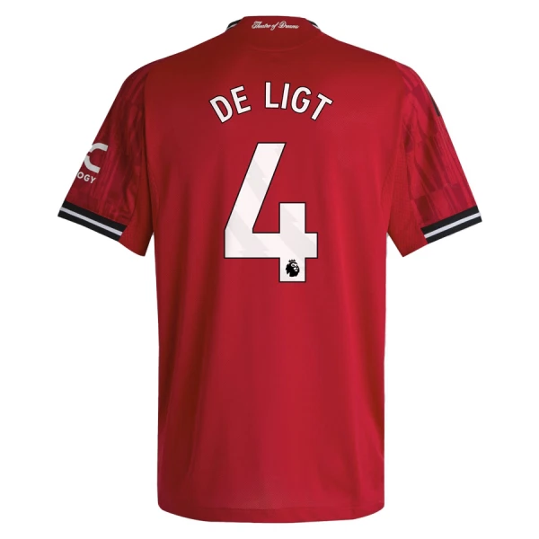 Maillot De Foot Manchester United Matthijs de Ligt 4 Domicile 25/26 Maillot De Foot Manchester United Matthijs de Ligt 4 Domicile 25/26