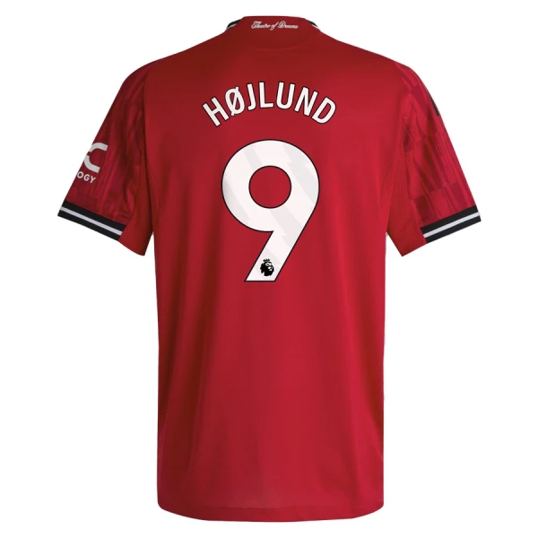 Maillot De Foot Manchester United Rasmus Højlund 9 Domicile 25/26 Maillot De Foot Manchester United Rasmus Højlund 9 Domicile 25/26