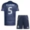 Kit De Football Real Madrid Jude Bellingham 5 Enfant Extérieur 25/26