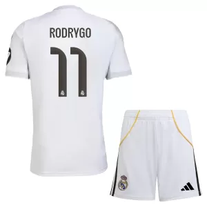 Kit De Football Real Madrid Rodrygo Goes 11 Enfant Domicile 25/26